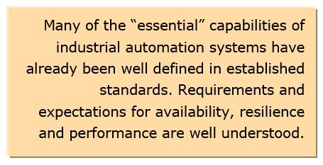 Automation Suppliers’ Requirements