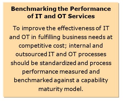 benchmarking outsourced IT