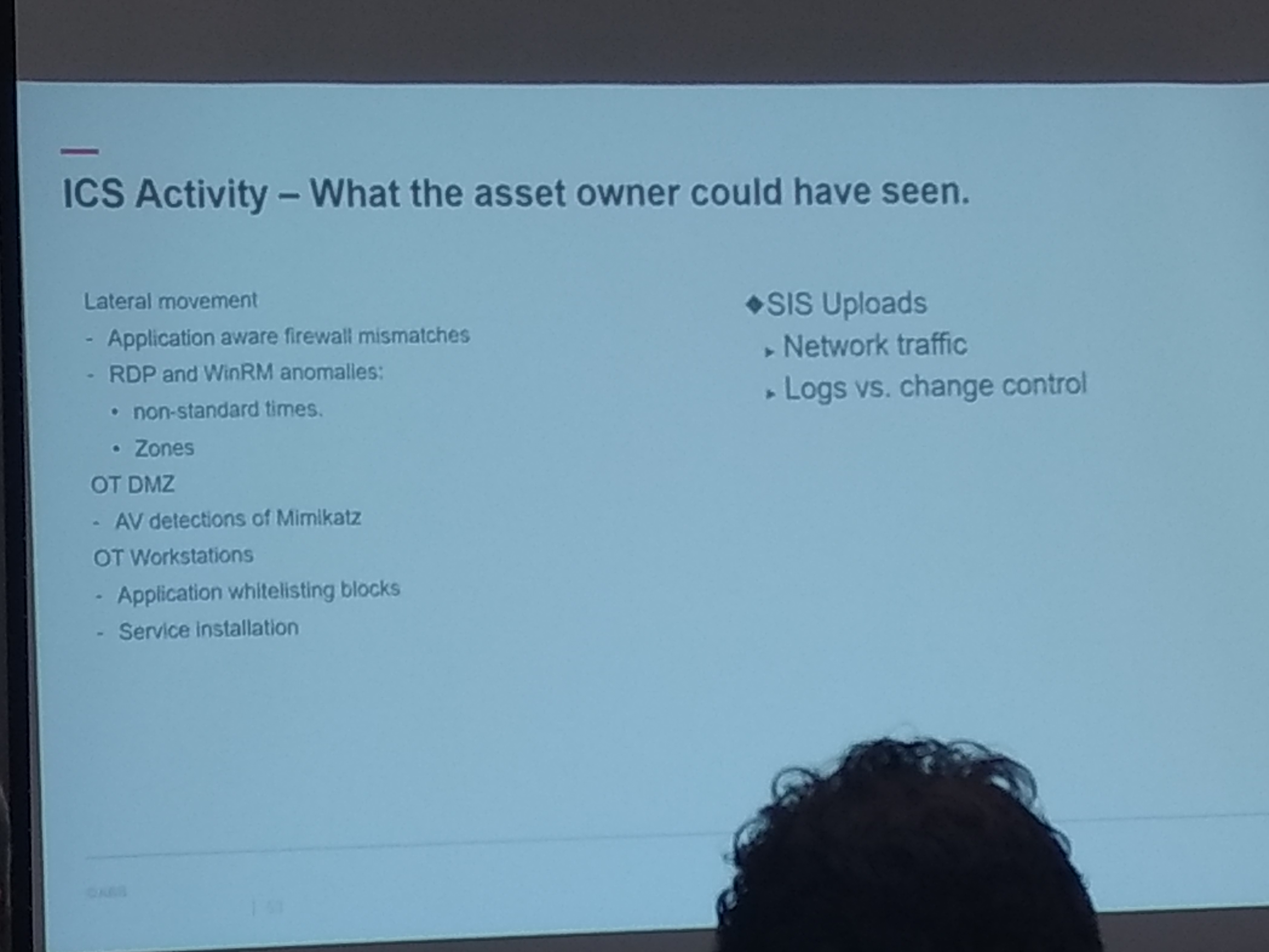 Mandiant shares what the asset owners could have seen that may have avoided the TRITON attack